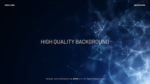 Blue Plexus Background