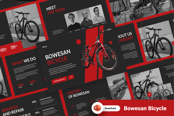 Bowesan – Bicycle Showroom PowerPoint