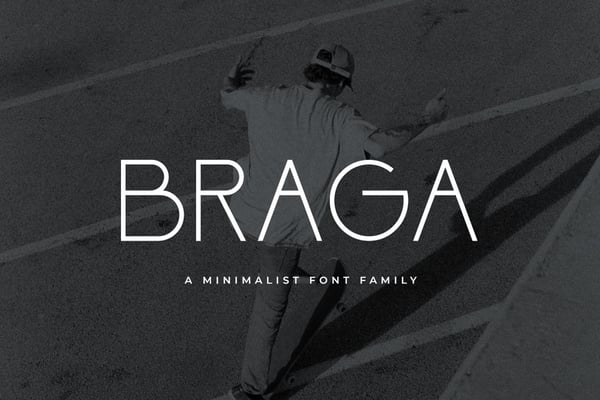 Braga - Modern Sans Serif Font