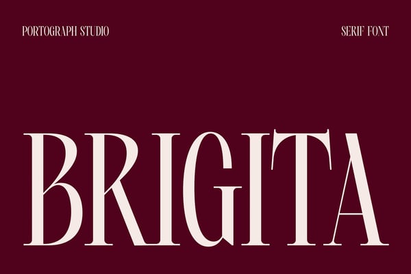 Brigita - Luxury Font