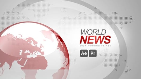 Broadcast News - Professional Live TV Graphics Animation Template