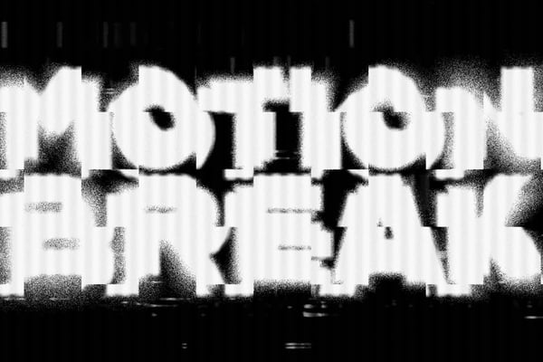 Broken Glitch Text Effect