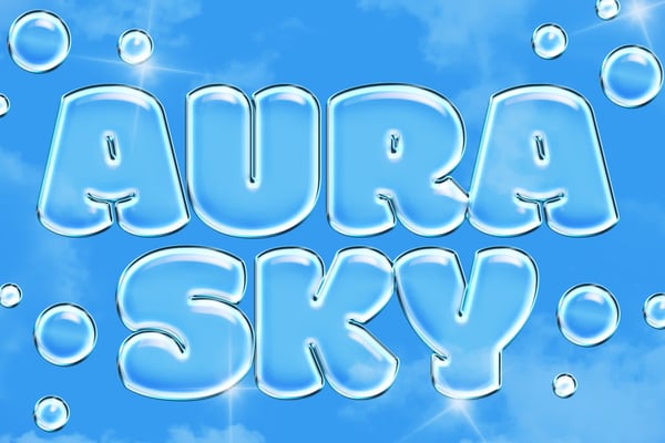 Bubble Text Effect