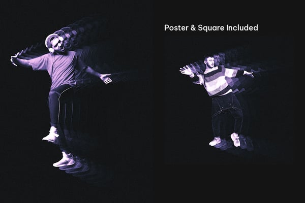 Fading Square And Poster Photo Effect