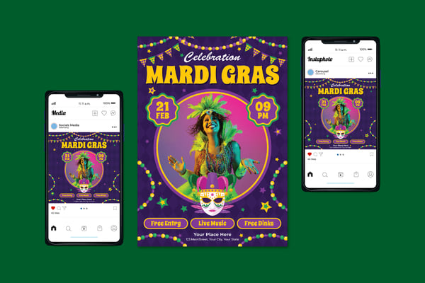 Mardi Gras Flyer