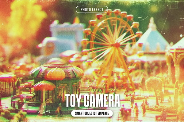 Toy Camera Photo Effect
