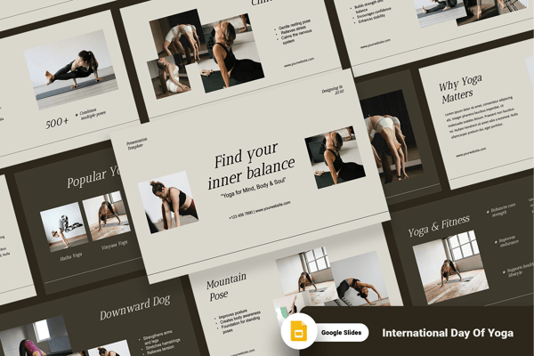 International Day Of Yoga - Google Slides