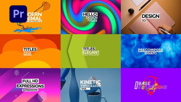 Dynamic Modern Text Animation Toolkit | MOGRT