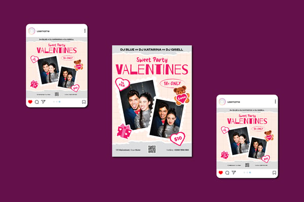 Valentines Party Flyer