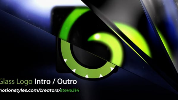Glass Logo Intro / Outro Logo