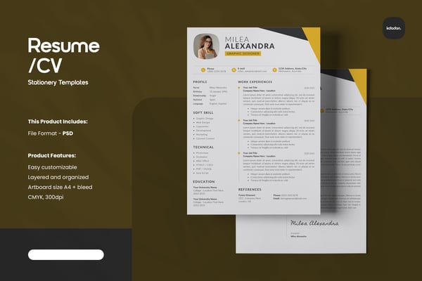 Resume/CV – Vol. 33