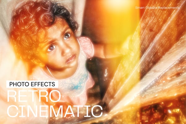Retro Cinematic Photo Effect