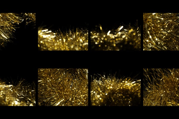 Gold Tinsel Pack 1