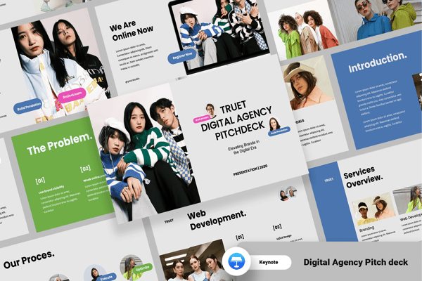 Digital Agency Pitch deck- Keynote