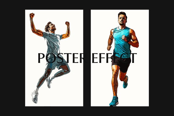 Vectorize Square And Poster Photo Effect