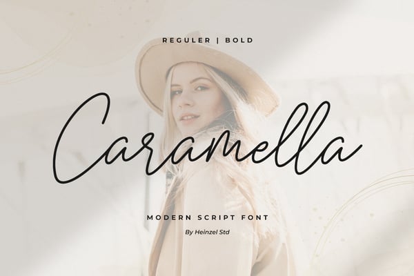 Caramella Modern Script Font
