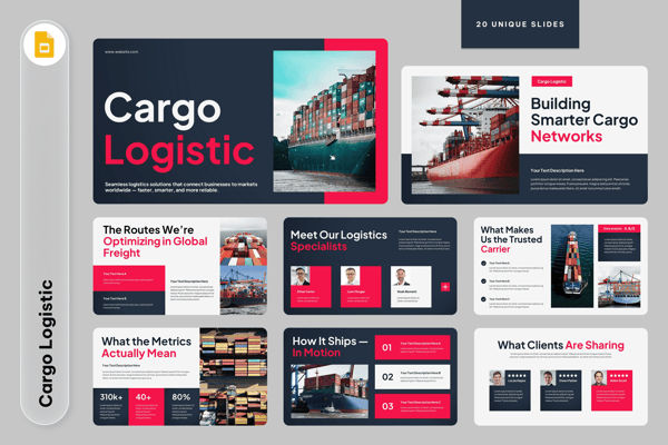 Cargo Logistic Google Slides