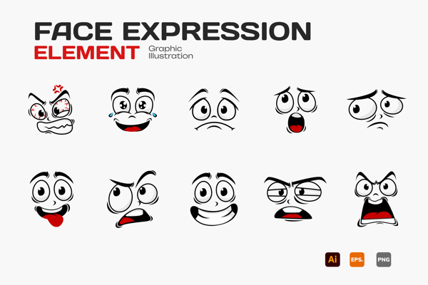 Cartoon Face Expression