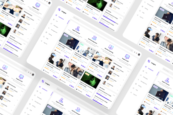 Course Dashboard UI Kit