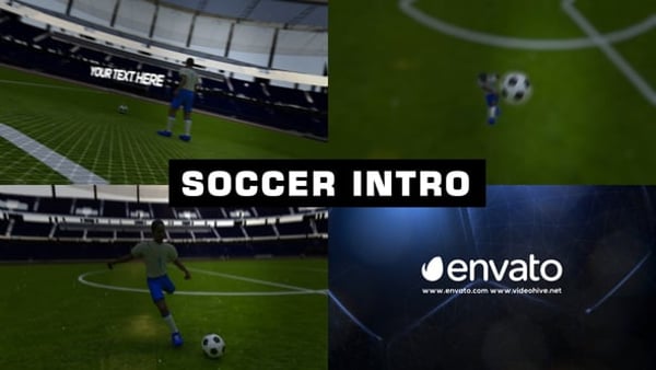   Soccer Intro Opener – Dynamic Sports Logo Reveal