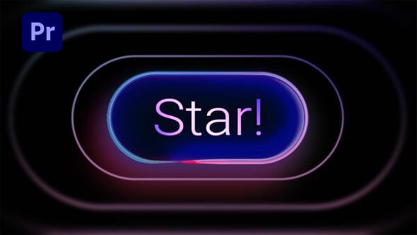 Futuristic AI Glowing Text Titles