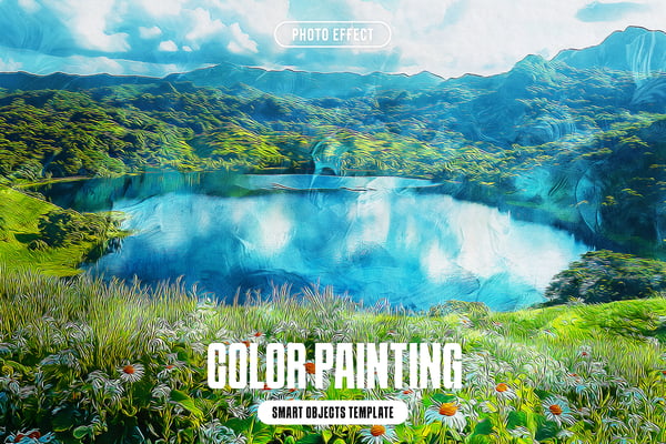 Color Painting Photo Effect