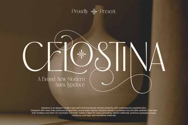 Celostina - Elegant Sans Serif