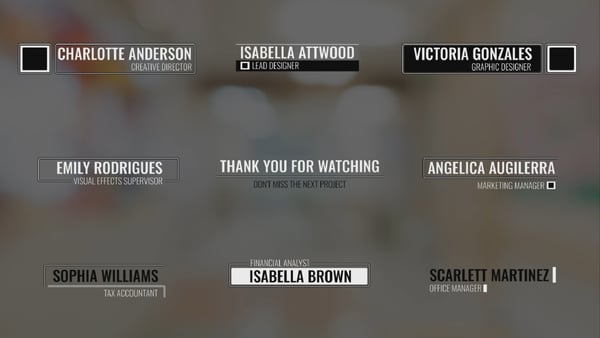 Simple Animated Lower Thirds in DaVinci Resolve.