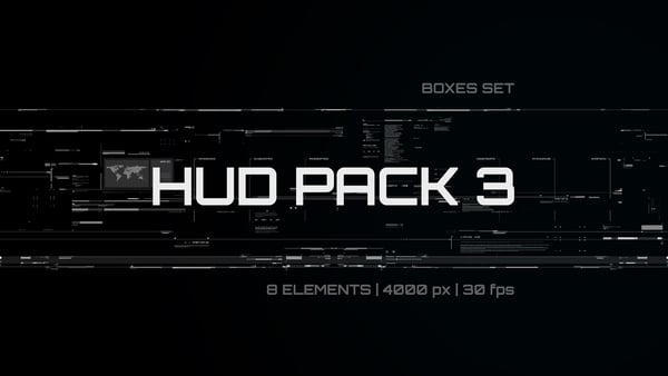Hud Pack 3. Boxes Set