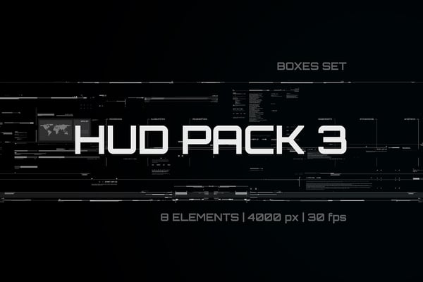 Hud Pack 3. Boxes Set