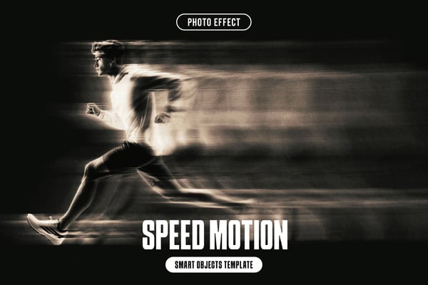 Speed Motion Photo Effect