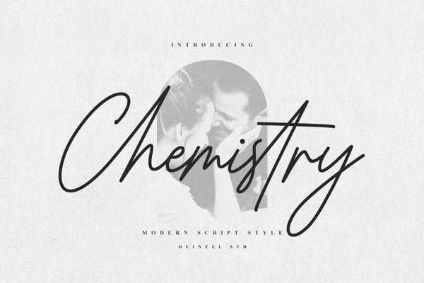 Chemistry Signature Font