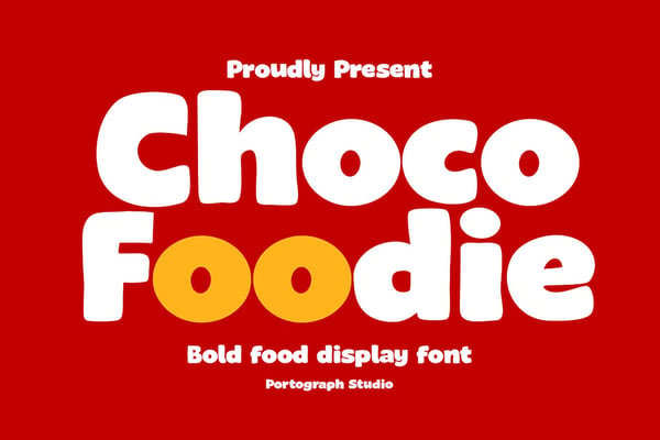 Choco Foodie – Food Font