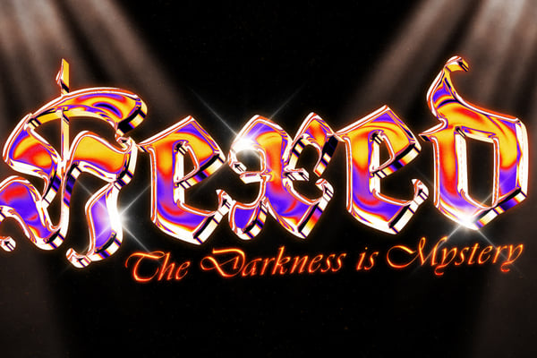 Chrome Gothic Text Effect