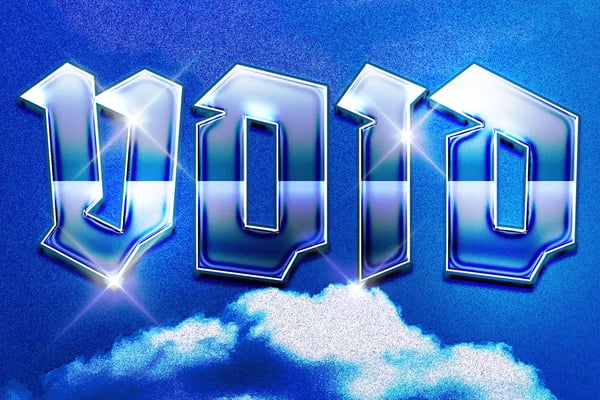 Chrome Text Effect