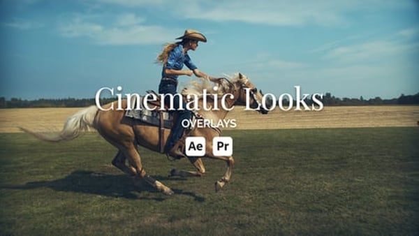 Cinematic Film Look Overlays for After Effects | 4K/HD MOGRT Toolkit