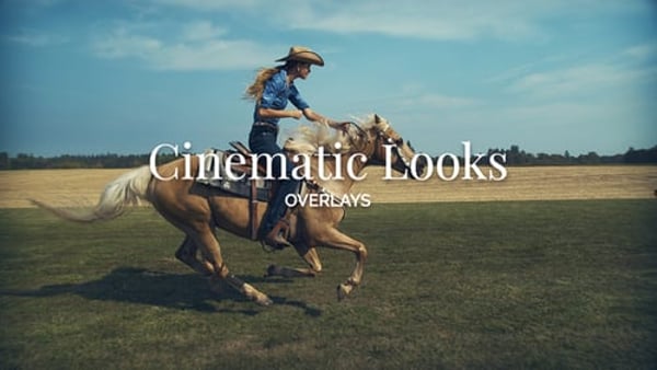 Cinematic Film Look Overlays for Premiere Pro | 4K/HD MOGRT Toolkit
