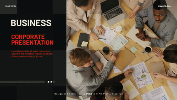 Clean Corporate Slideshow