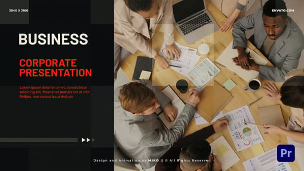 Clean Corporate Slideshow