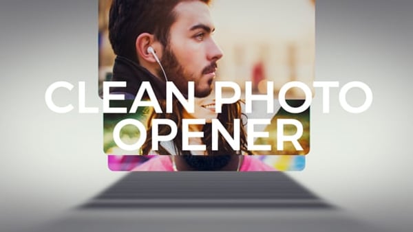 Clean Photo Logo Opener