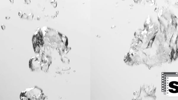 Clear Water Bubbles           (Stock Footage)
