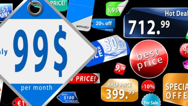 Free Collection of Sticker Labels & Price Tags