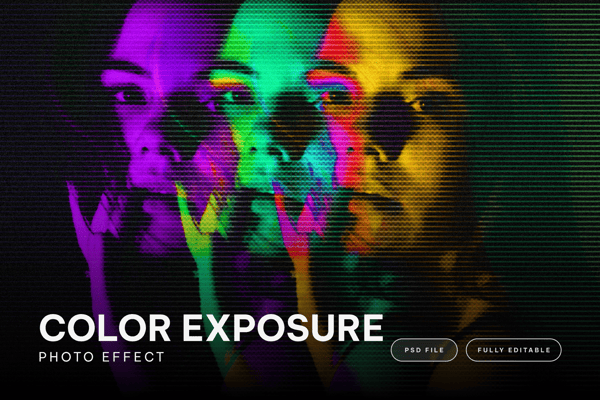 Color Exposure Photo Effect