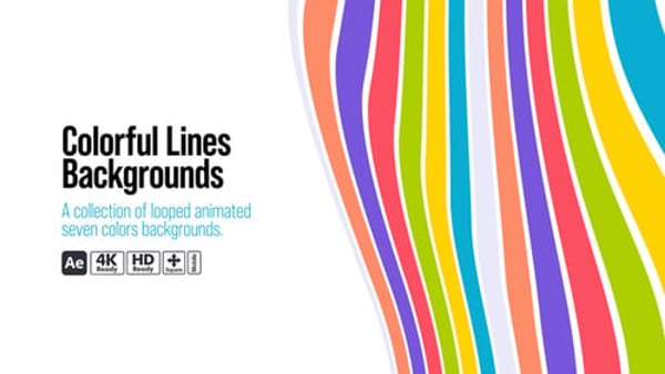 Colorful Lines Backgrounds – Vibrant Linear Gradients for Modern Design
