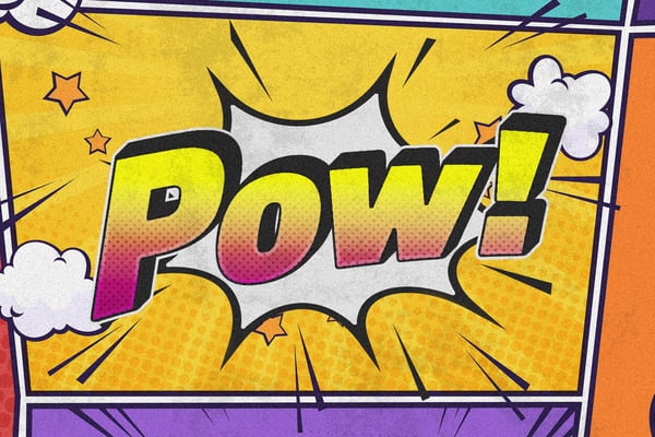 Comic Pop Text Effect