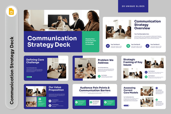 Communication Strategy Google Slides