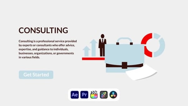 Contact Design Concept - Customer Support Communication Presentation Animation Template