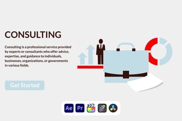 Contact Design Concept - Customer Support Communication Presentation Animation Template