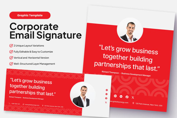 Corporate Email Signature