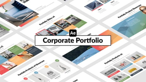 Corporate Portfolio - Modern Business Showcase Presentation Animation Template